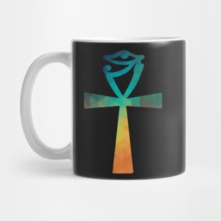 Rainbow egyptian symbol of wisdom Mug